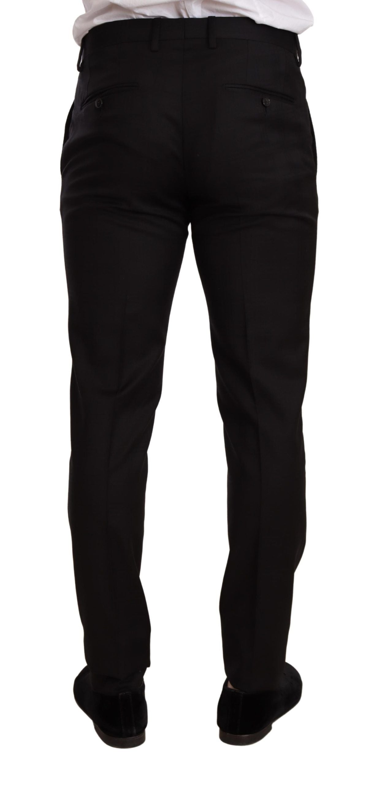 Dolce & Gabbana Black Check MARTINI SLIM FIT 2 Piece Suit