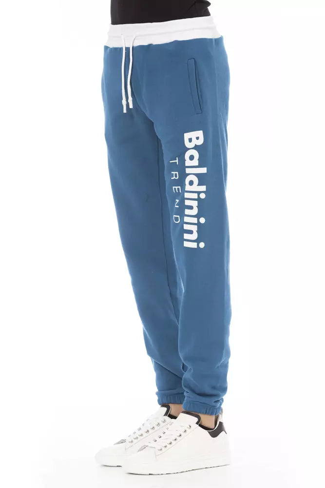Baldinini Trend Blue Cotton Pant