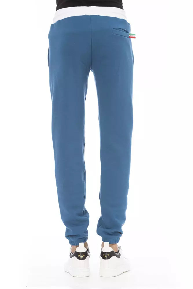Baldinini Trend Blue Cotton Pant