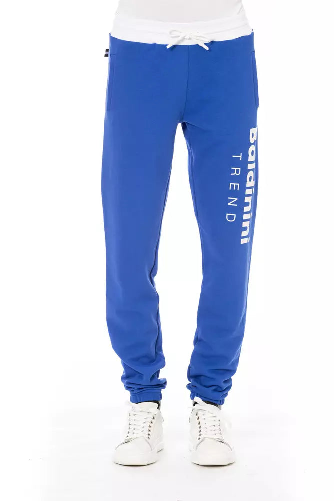 Baldinini Trend Blue Cotton Pant