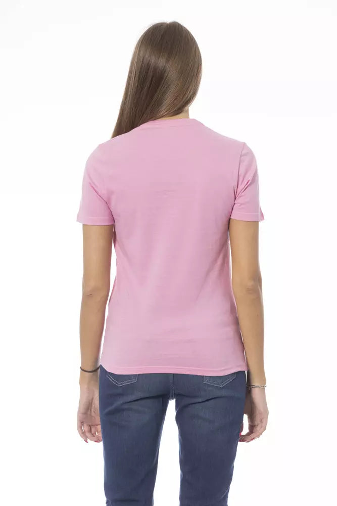 Baldinini Trend Multicolor Cotton T-Shirt