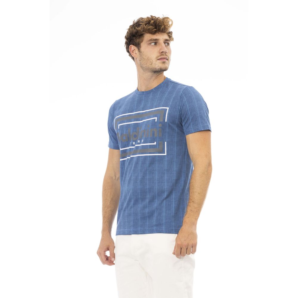 Baldinini Trend Blue Cotton T-Shirt