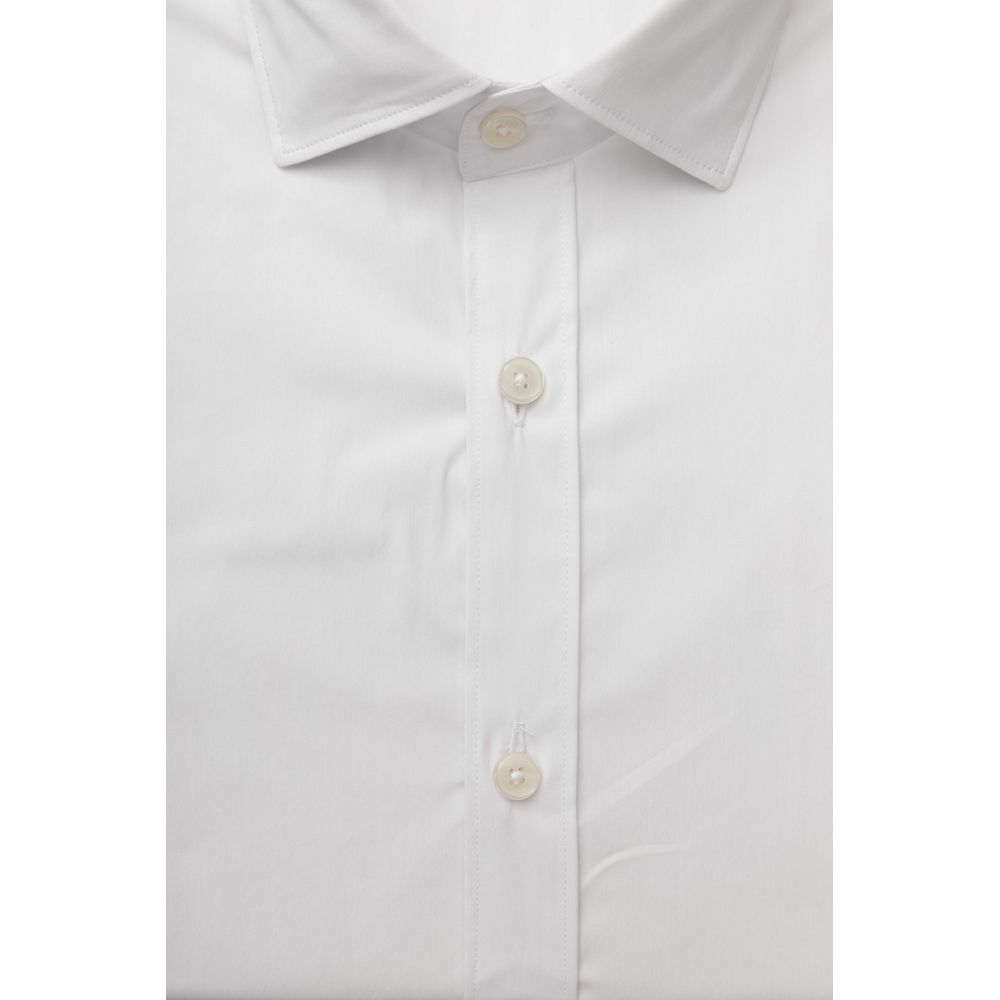 Bagutta White Cotton Shirt