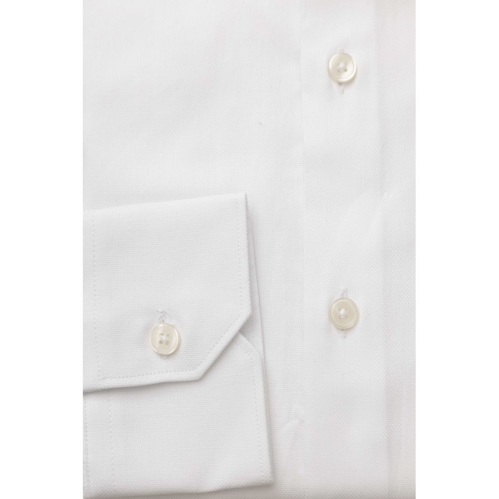 Bagutta White Cotton Shirt