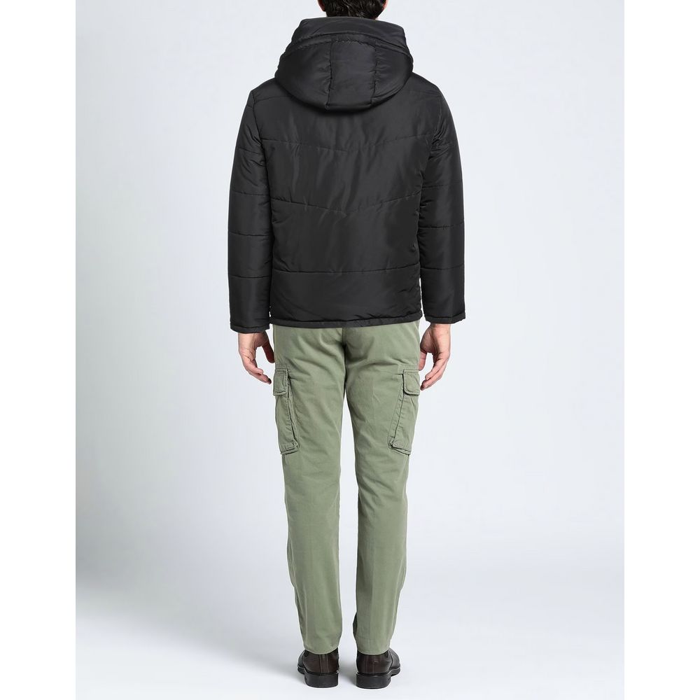 Aquascutum Black Polyamide Jackets & Coat