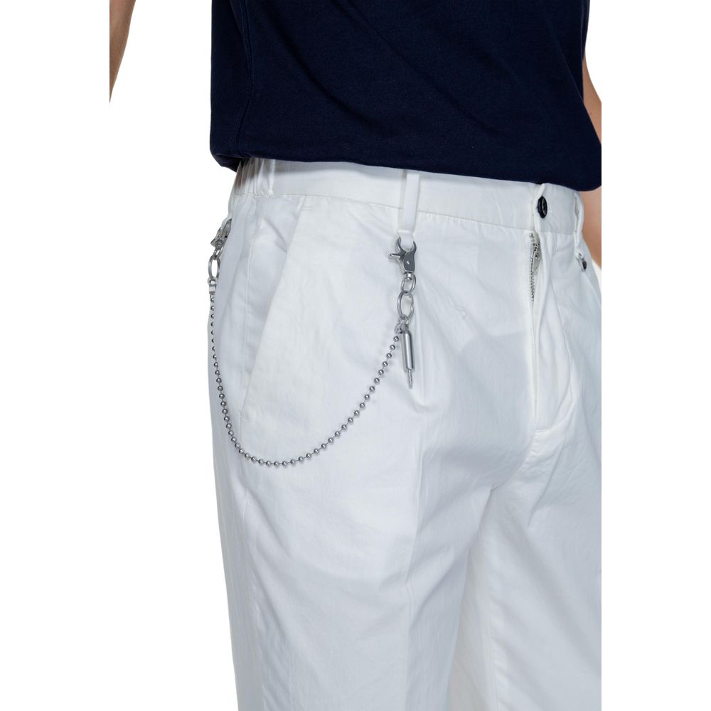 Antony Morato White Cotton Casual Pants