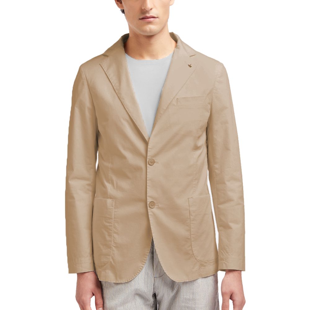 AT.P.CO "Beige Cotton Men's Classic Jacket"