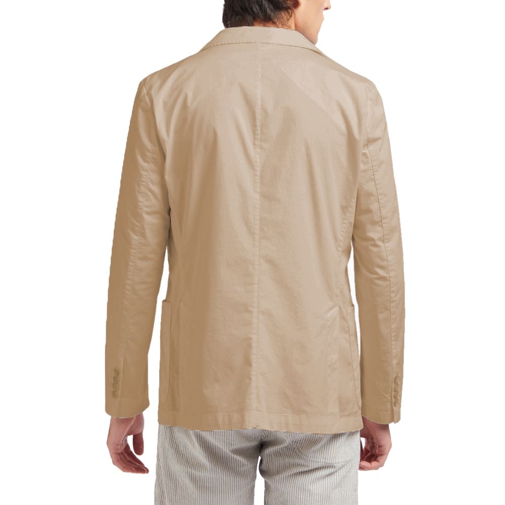 AT.P.CO "Beige Cotton Men's Classic Jacket"