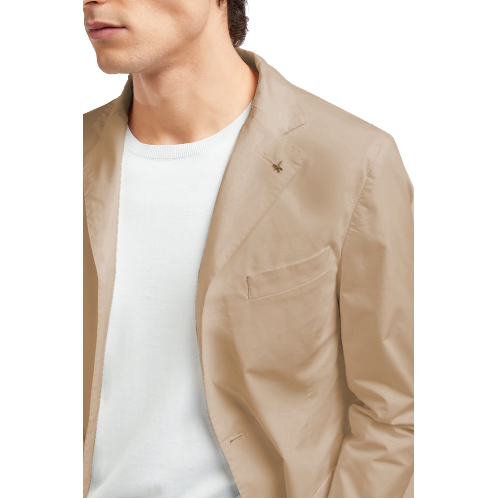 AT.P.CO "Beige Cotton Men's Classic Jacket"