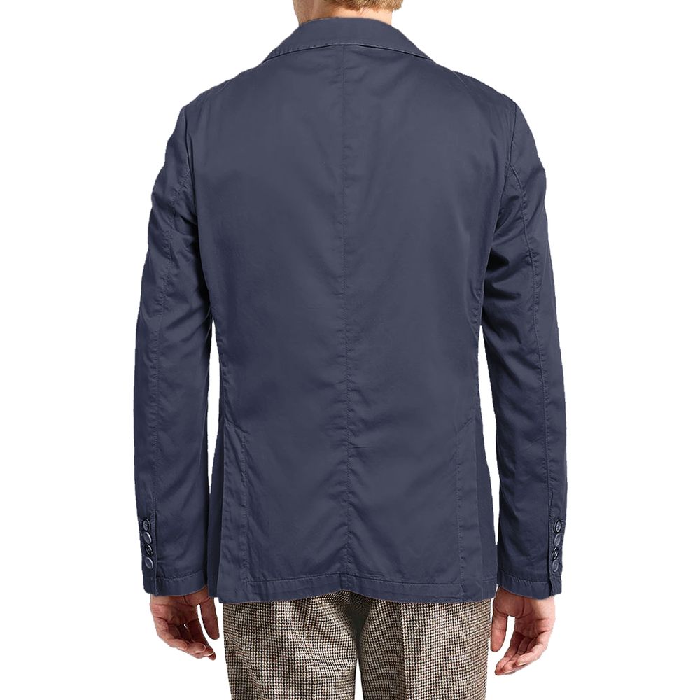 AT.P.CO Blue Cotton Men Jacket