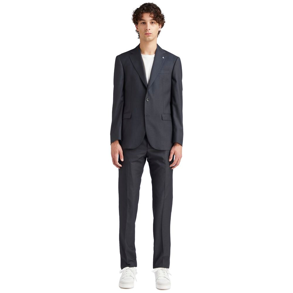 AT.P.CO Gray Polyester Men's Suit