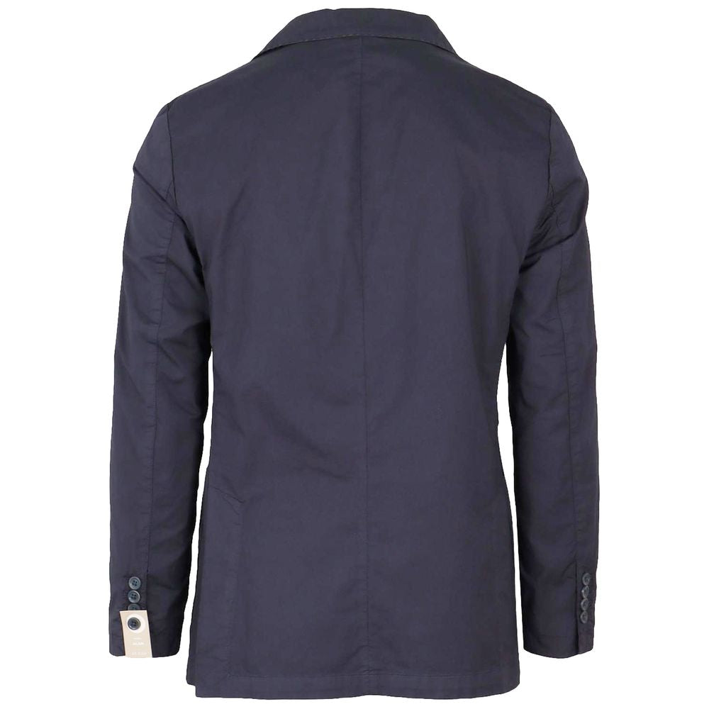 AT.P.CO Blue Cotton Men's Classic Jacket