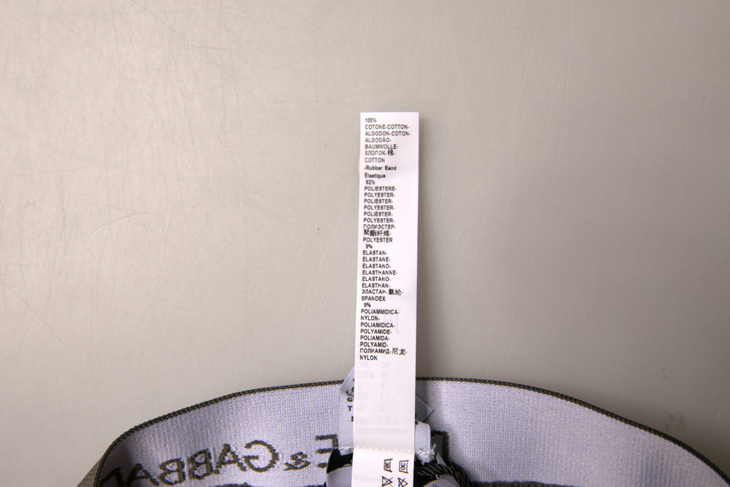 Gray Cotton Men Mid Slip Brief Underwear