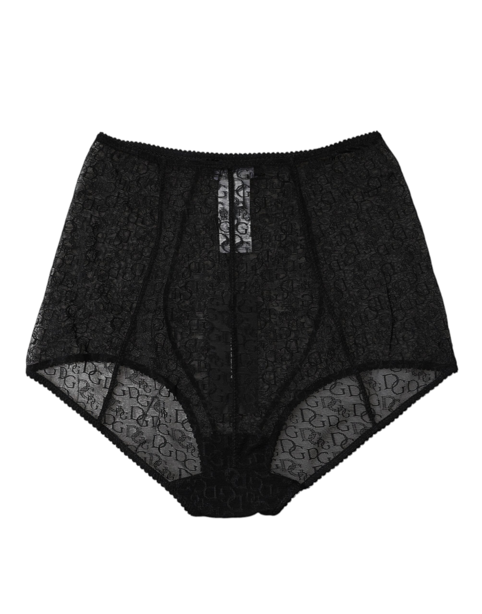 Black Logo Girdle High Waist Panty Underwear
