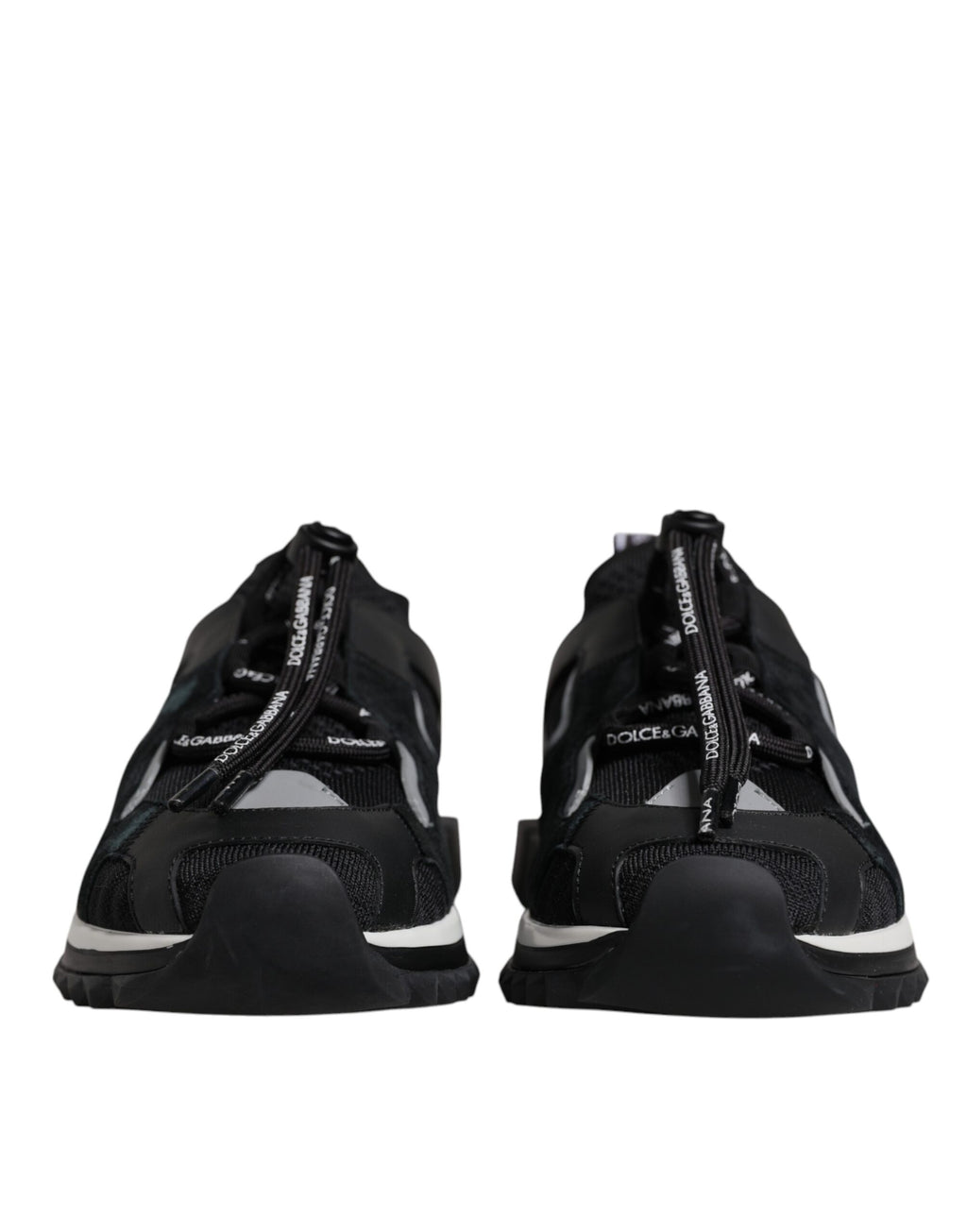 Black Mesh Sorrento Trekking Sneakers Shoes