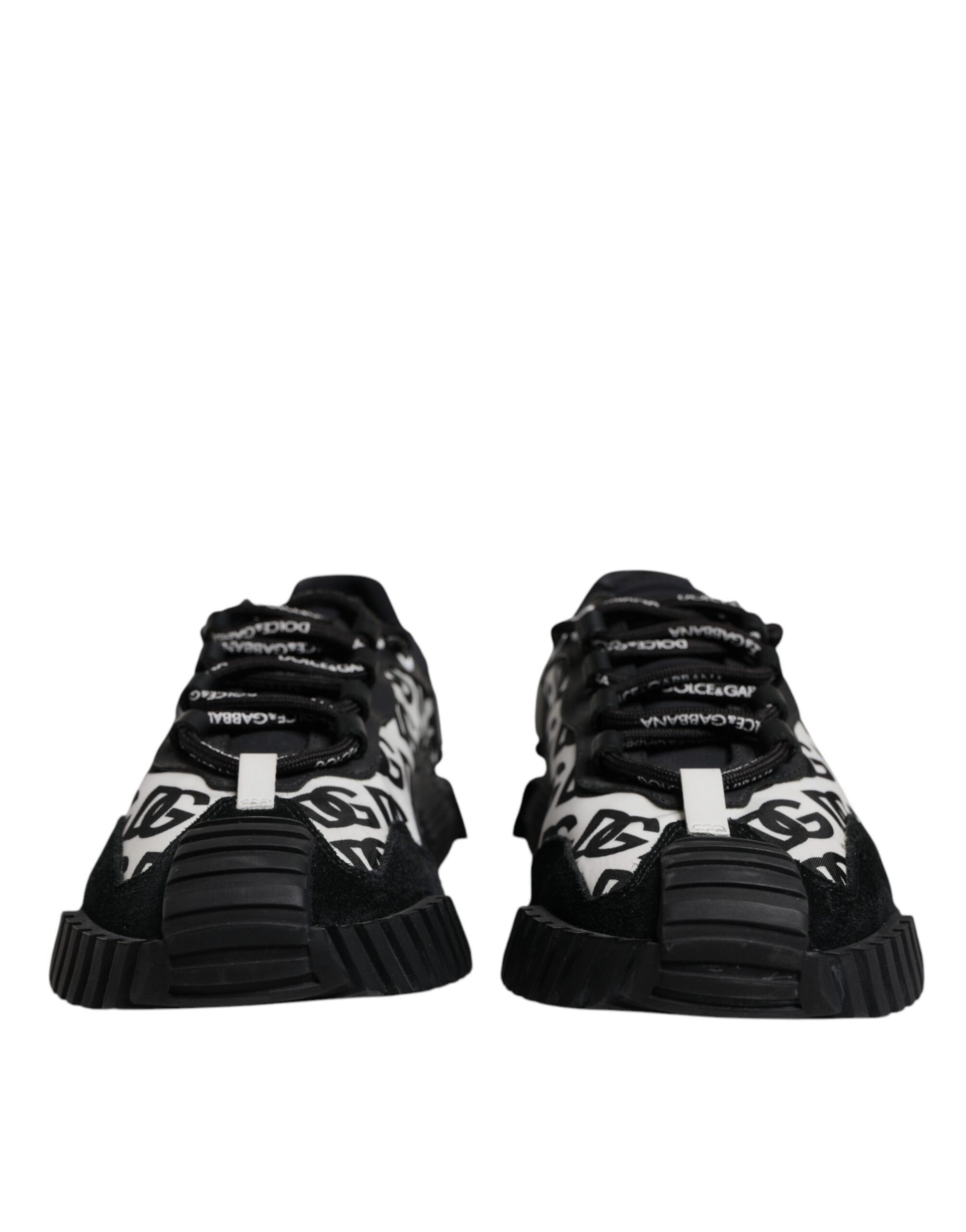 Black Logo Lace Up Low Top NS1 Sneakers Shoes