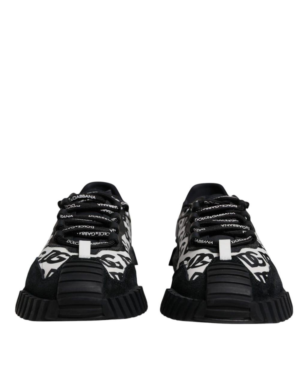 Black Logo Lace Up Low Top NS1 Sneakers Shoes