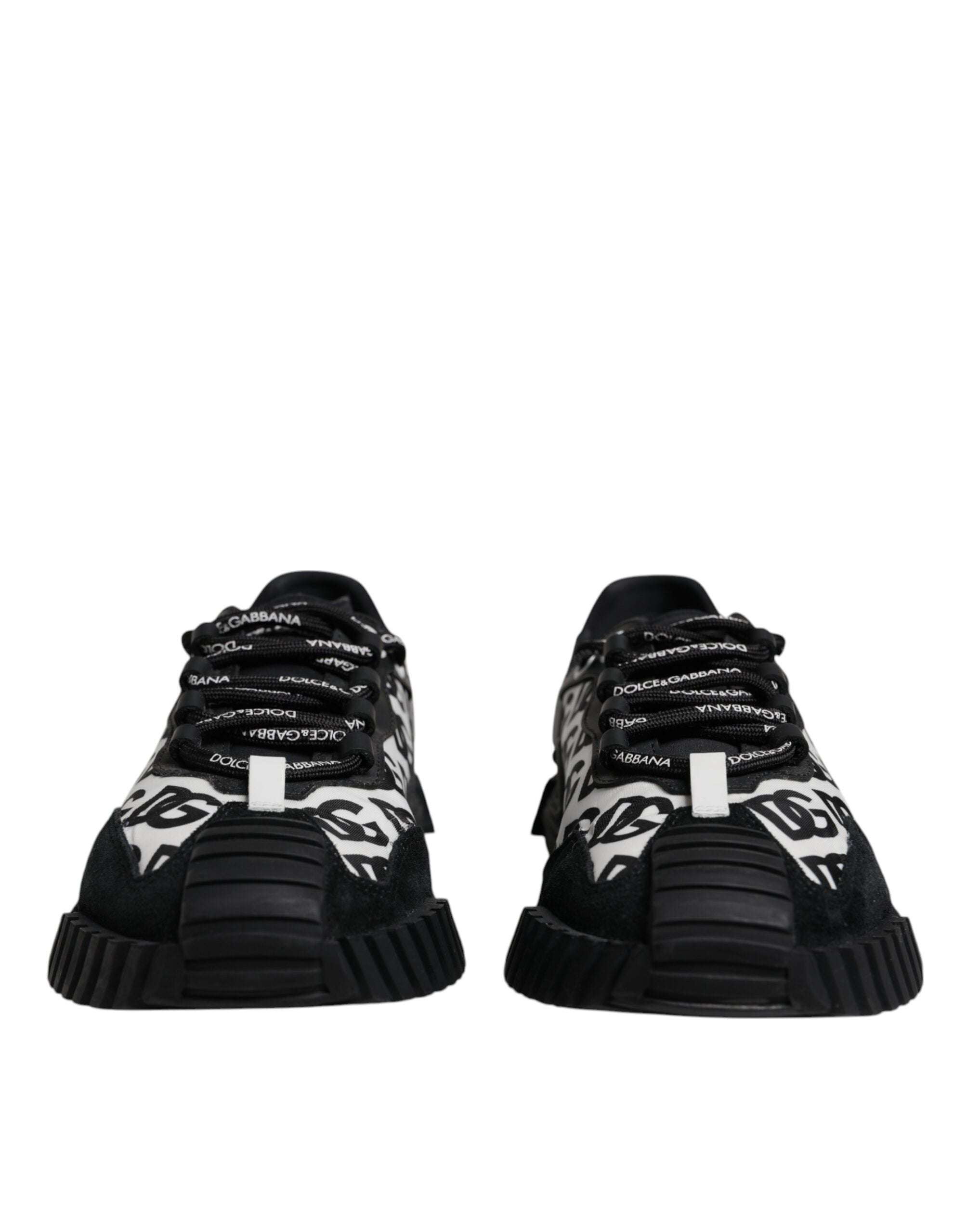 Black Logo Lace Up Low Top NS1 Sneakers Shoes