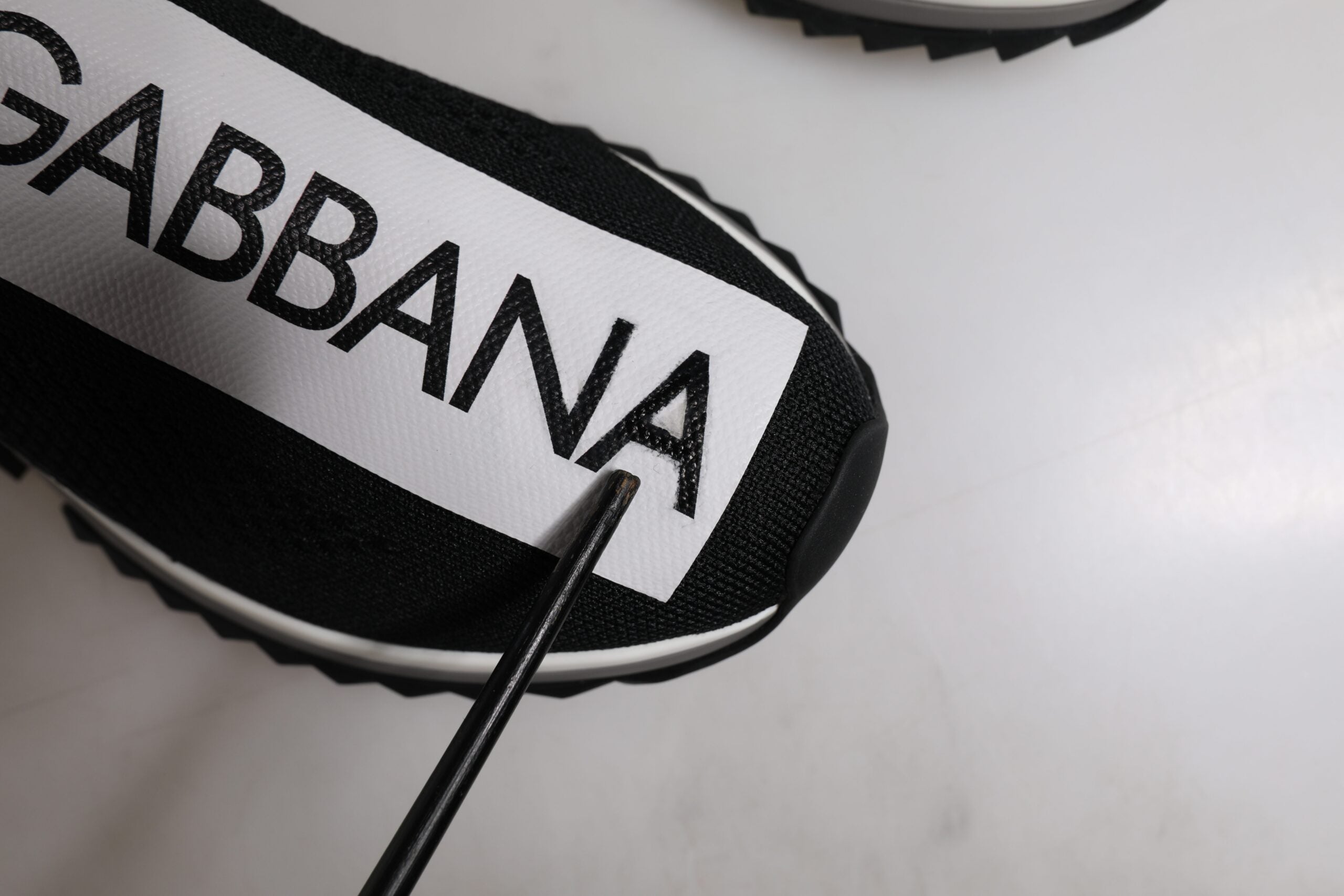 Black White Slip On Sorrento Sneakers Shoes