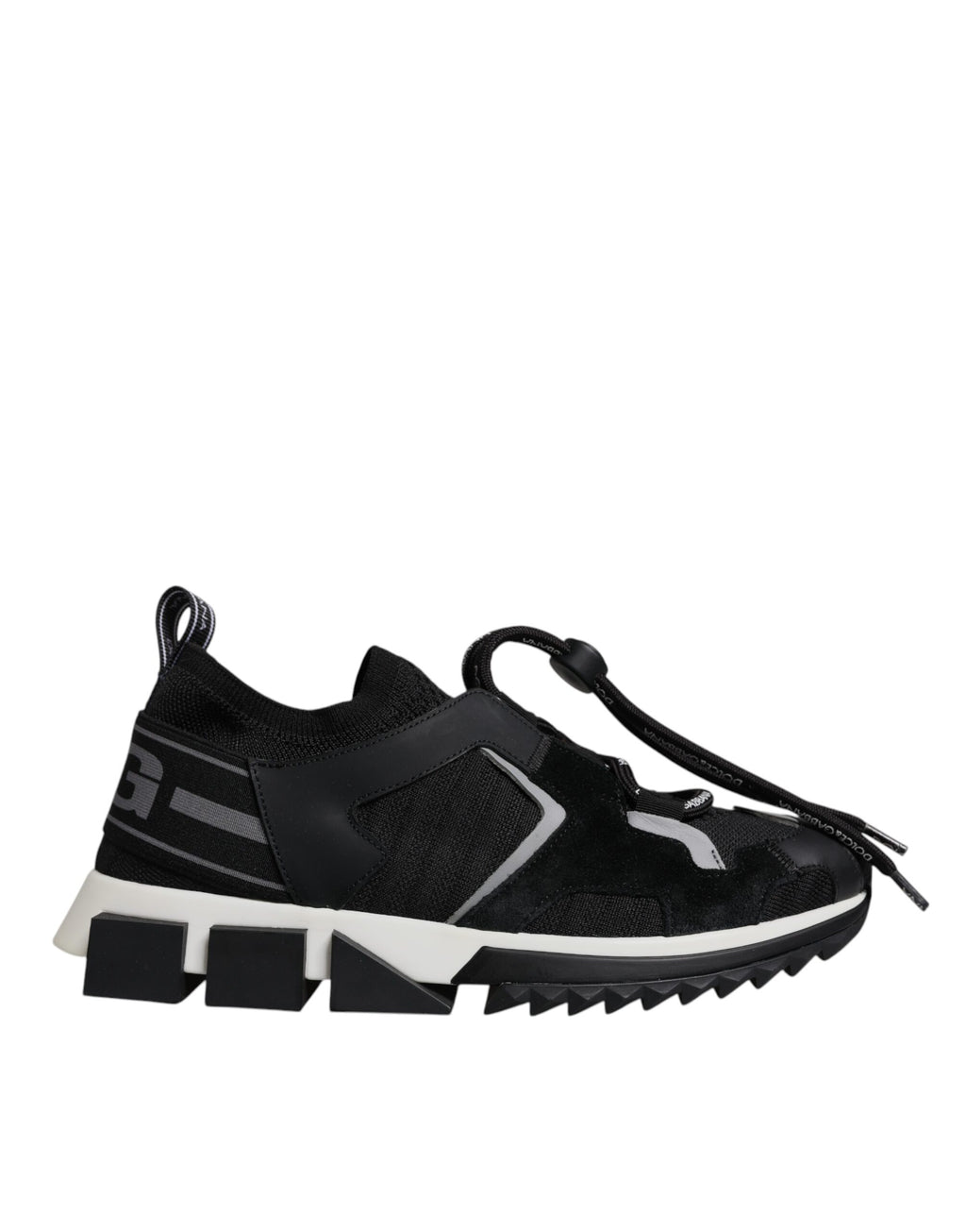 Black Mesh Sorrento Trekking Sneakers Shoes