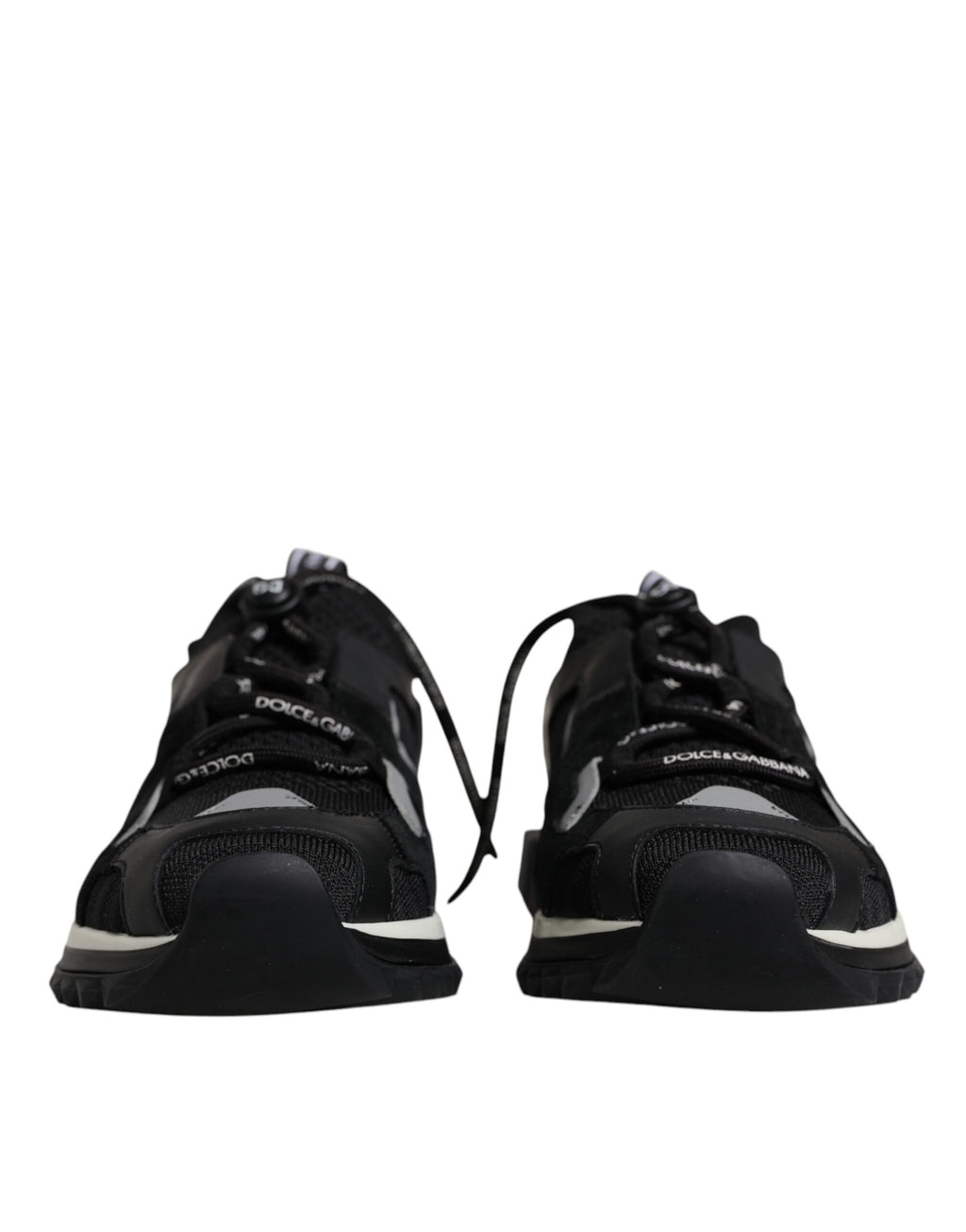 Black Mesh Sorrento Trekking Sneakers Shoes