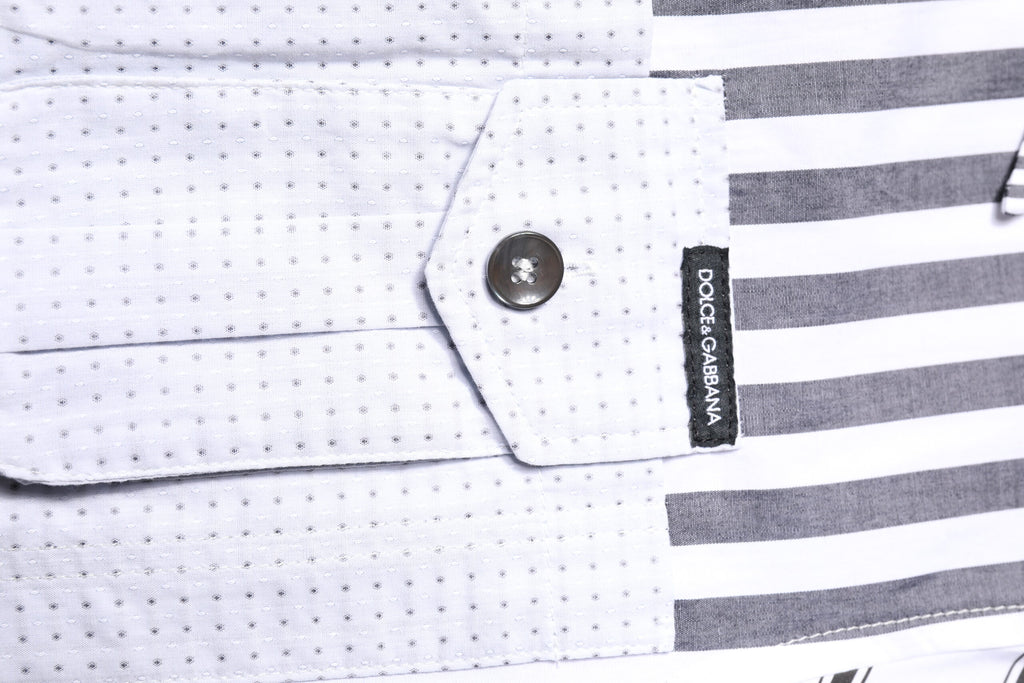 Multicolor Striped Button Down Casual Shirt