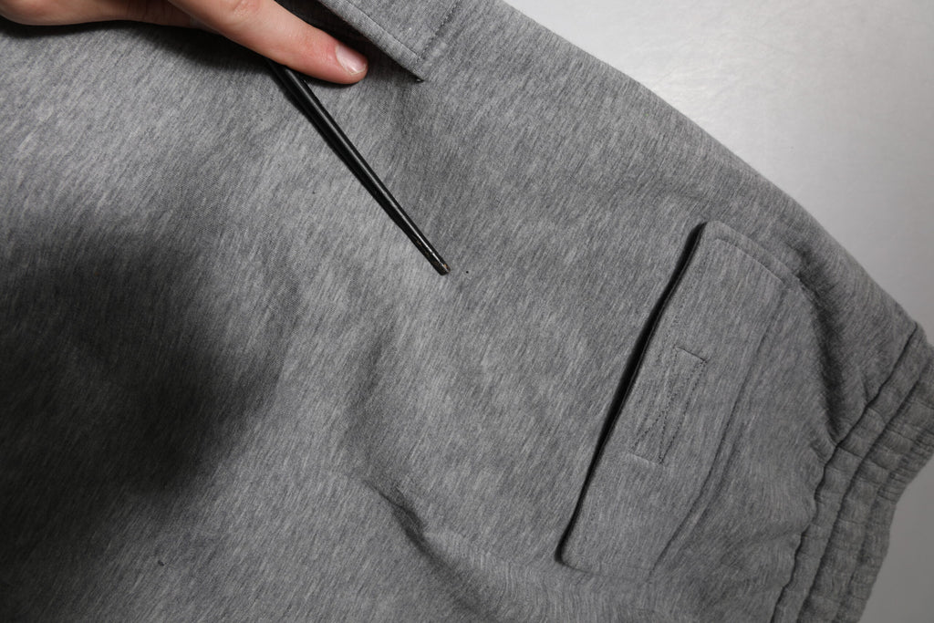 Gray Cotton Cargo Bermuda Sweatshorts Shorts