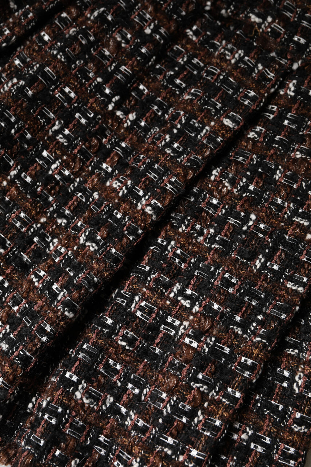 Dolce & Gabbana Multicolor High Waist Tartan Tweed Mini Skirt