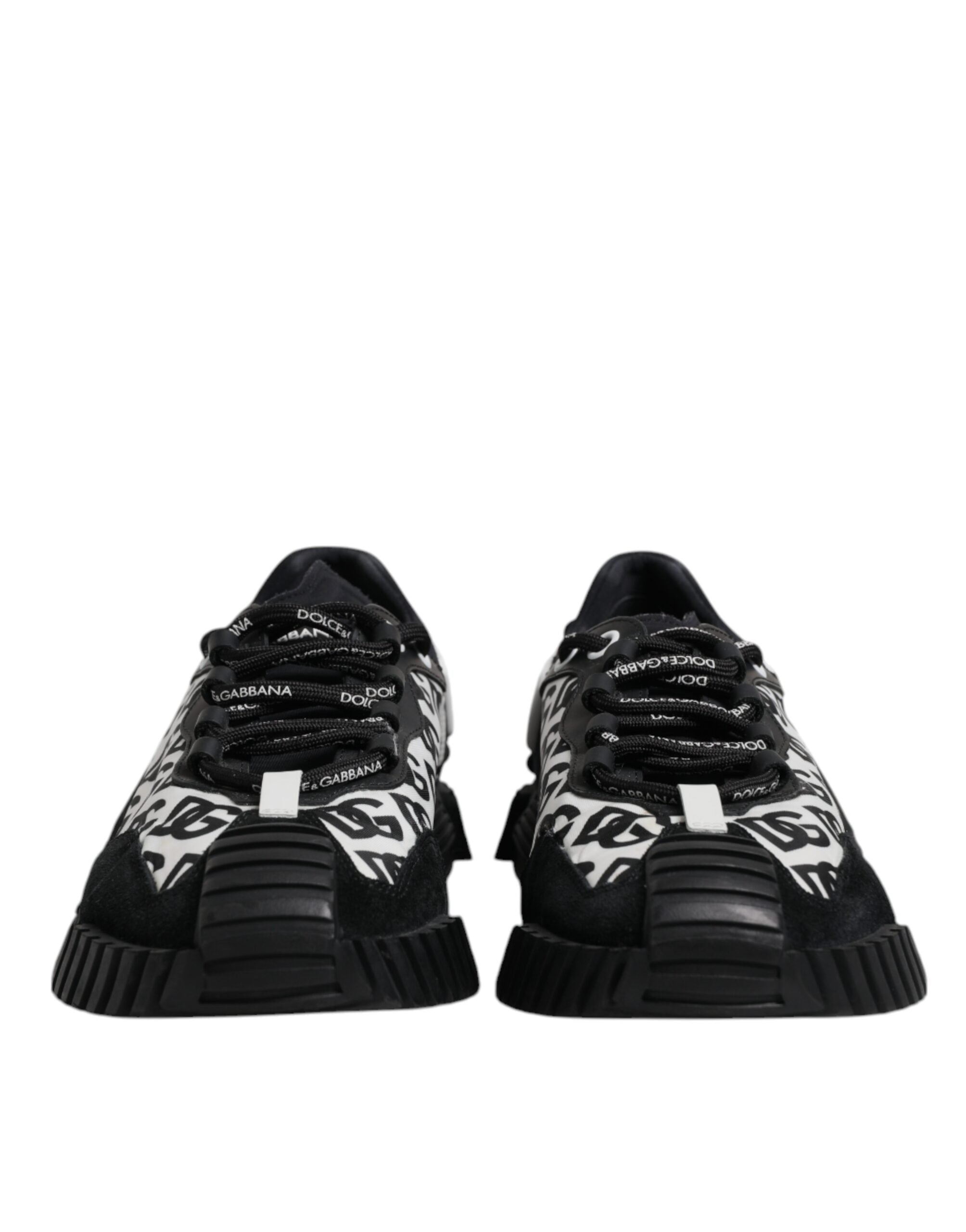 Black Logo Lace Up Low Top NS1 Sneakers Shoes