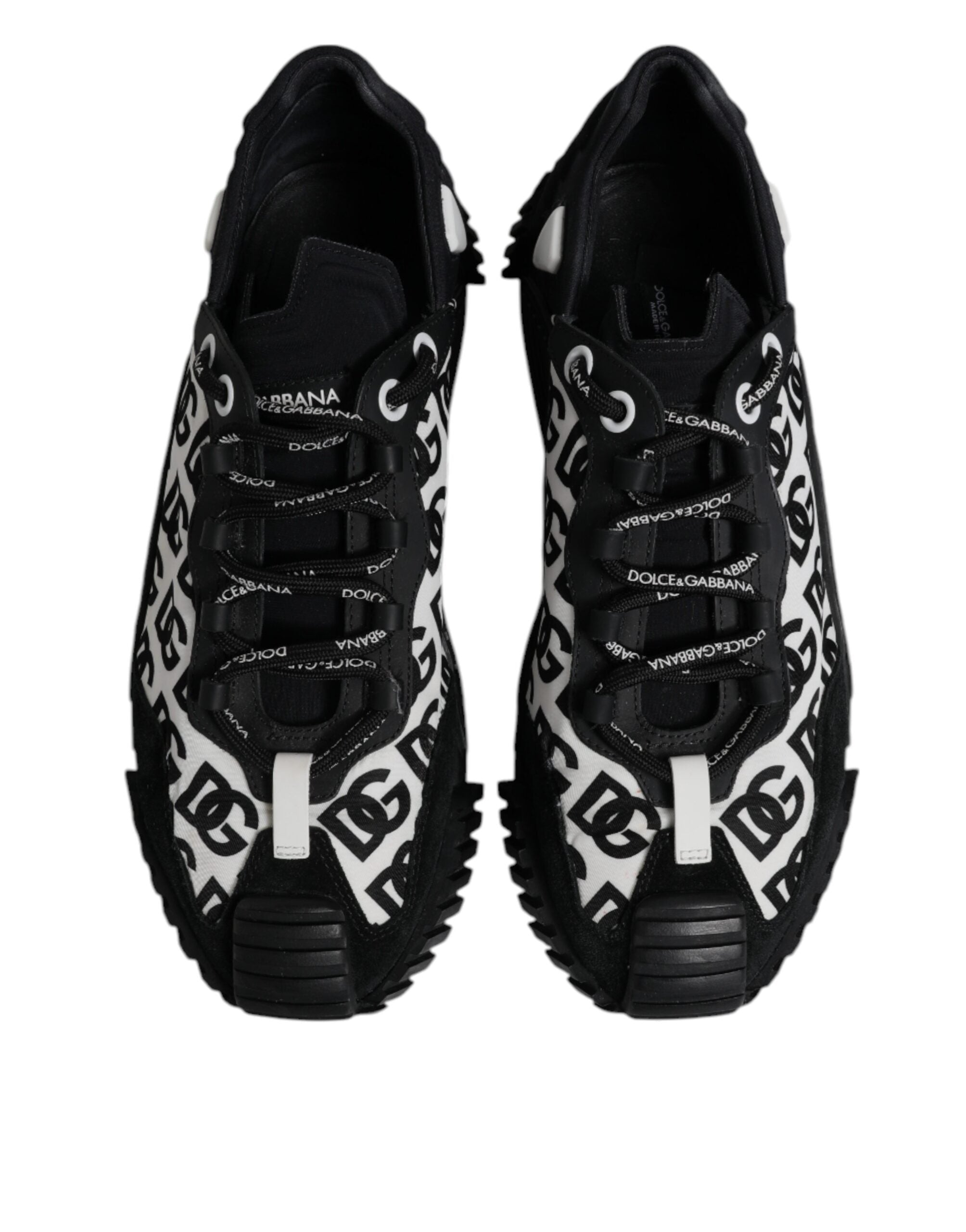 Black Logo Lace Up Low Top NS1 Sneakers Shoes