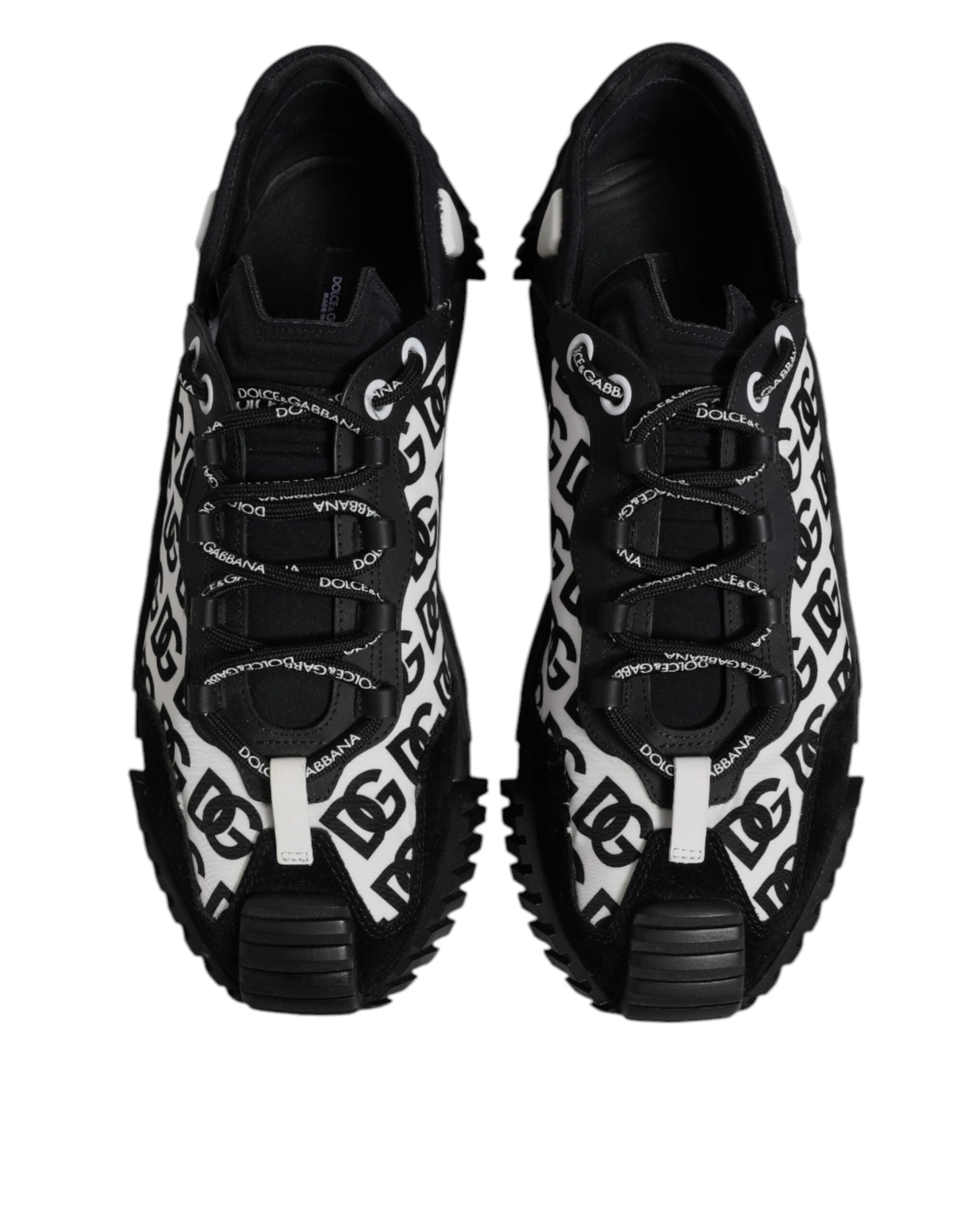 Black Logo Lace Up Low Top NS1 Sneakers Shoes