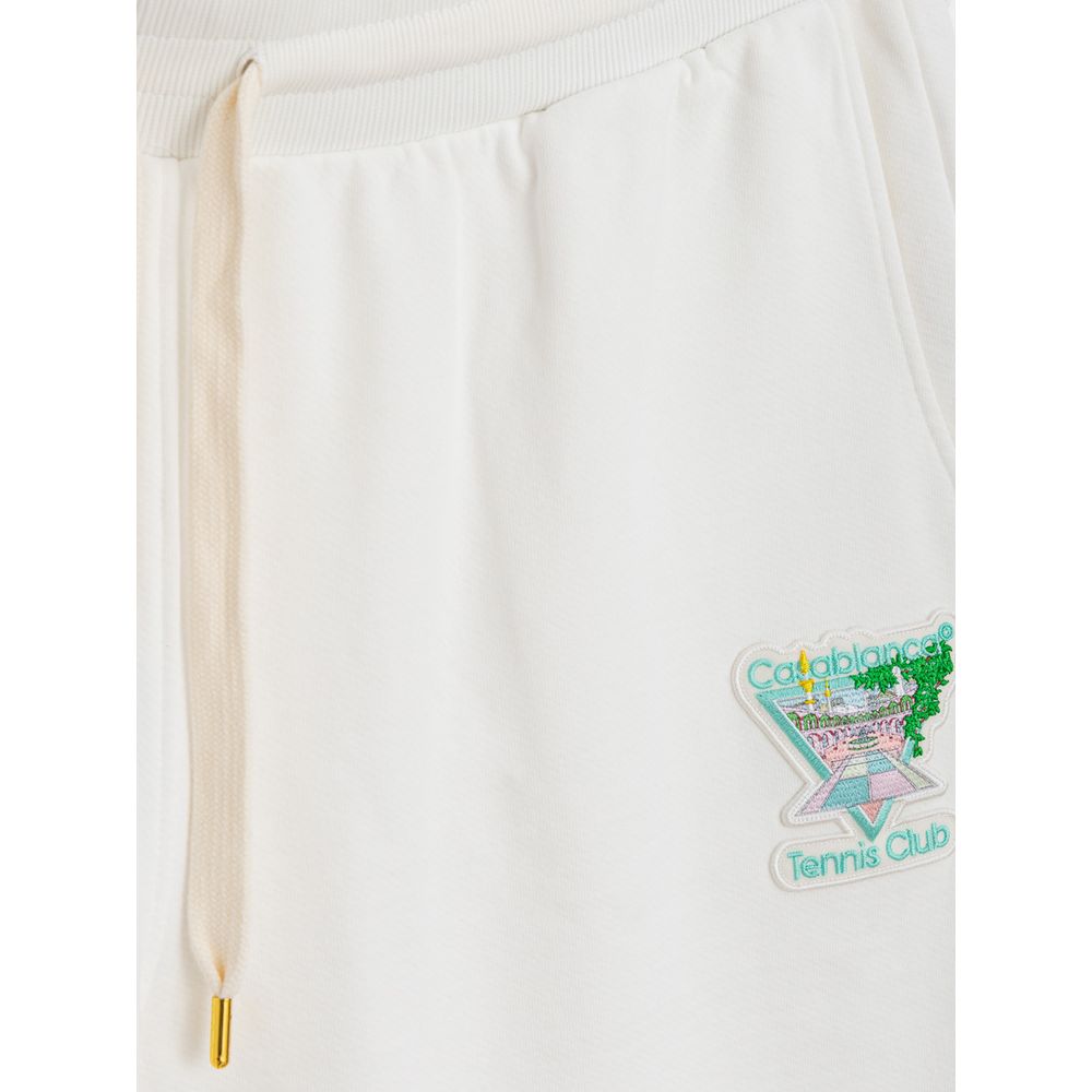 Casablanca White Cotton Athletic Pants