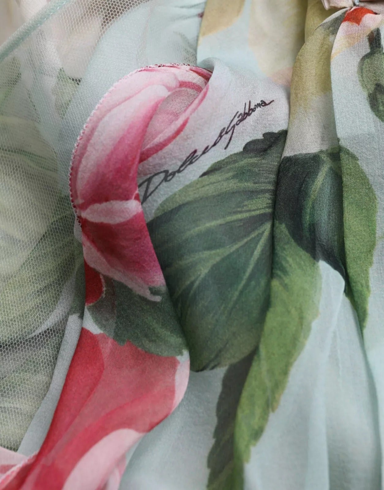 Blue Floral Print Tiered Long Maxi Dress