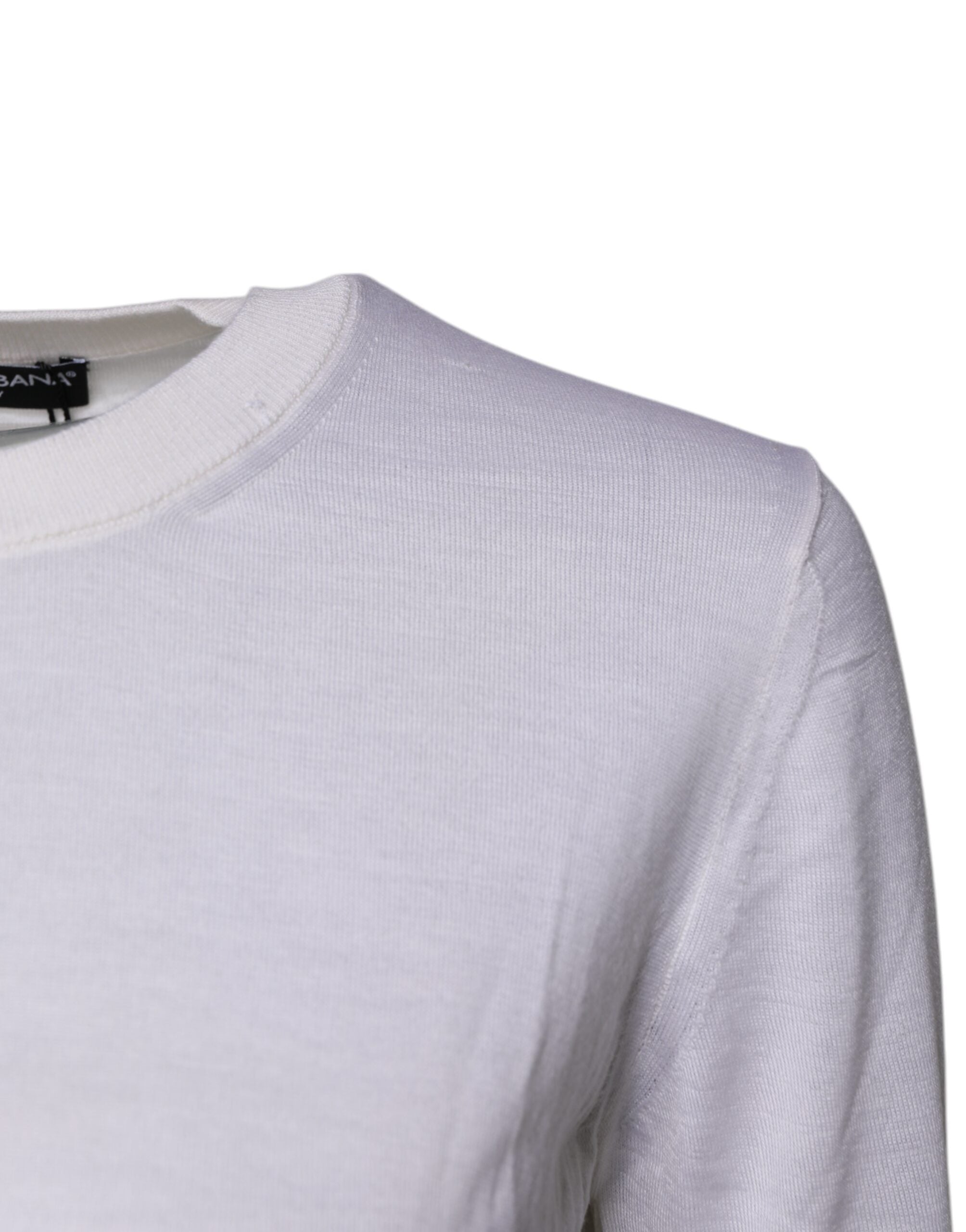 Cream Cashmere Knit Cropped Cardigan Sweater