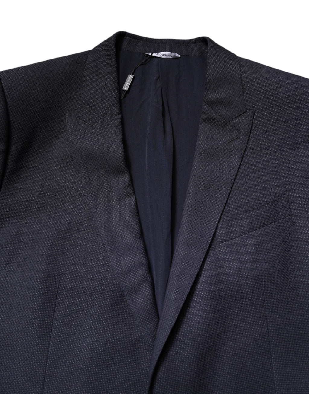 Black Wool Single Breasted Coat Blazer Suit