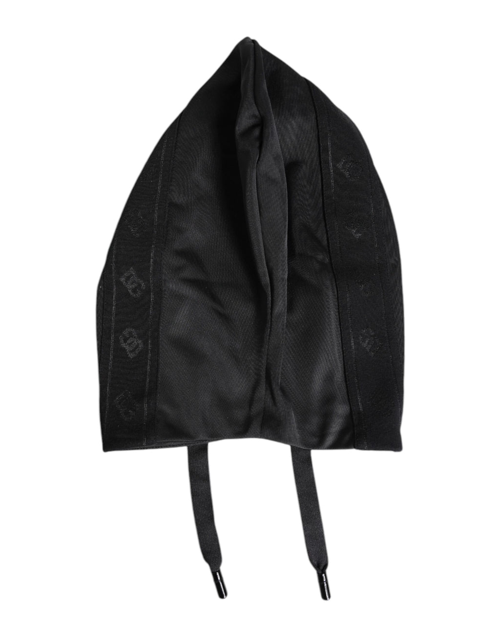 Black Polyester Whole Head Wrap Hat