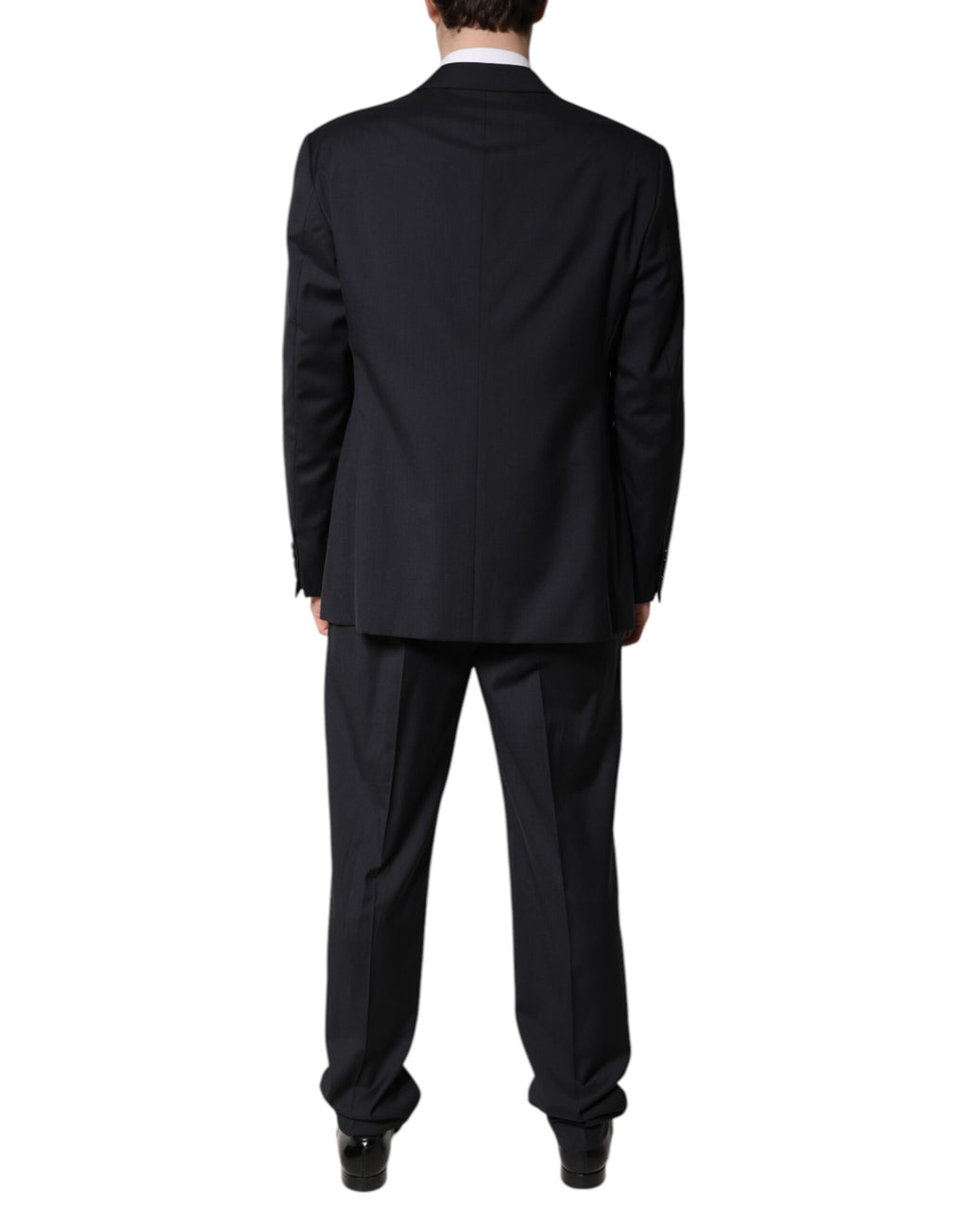 Black Single Breasted Formal 2 Piece Suit