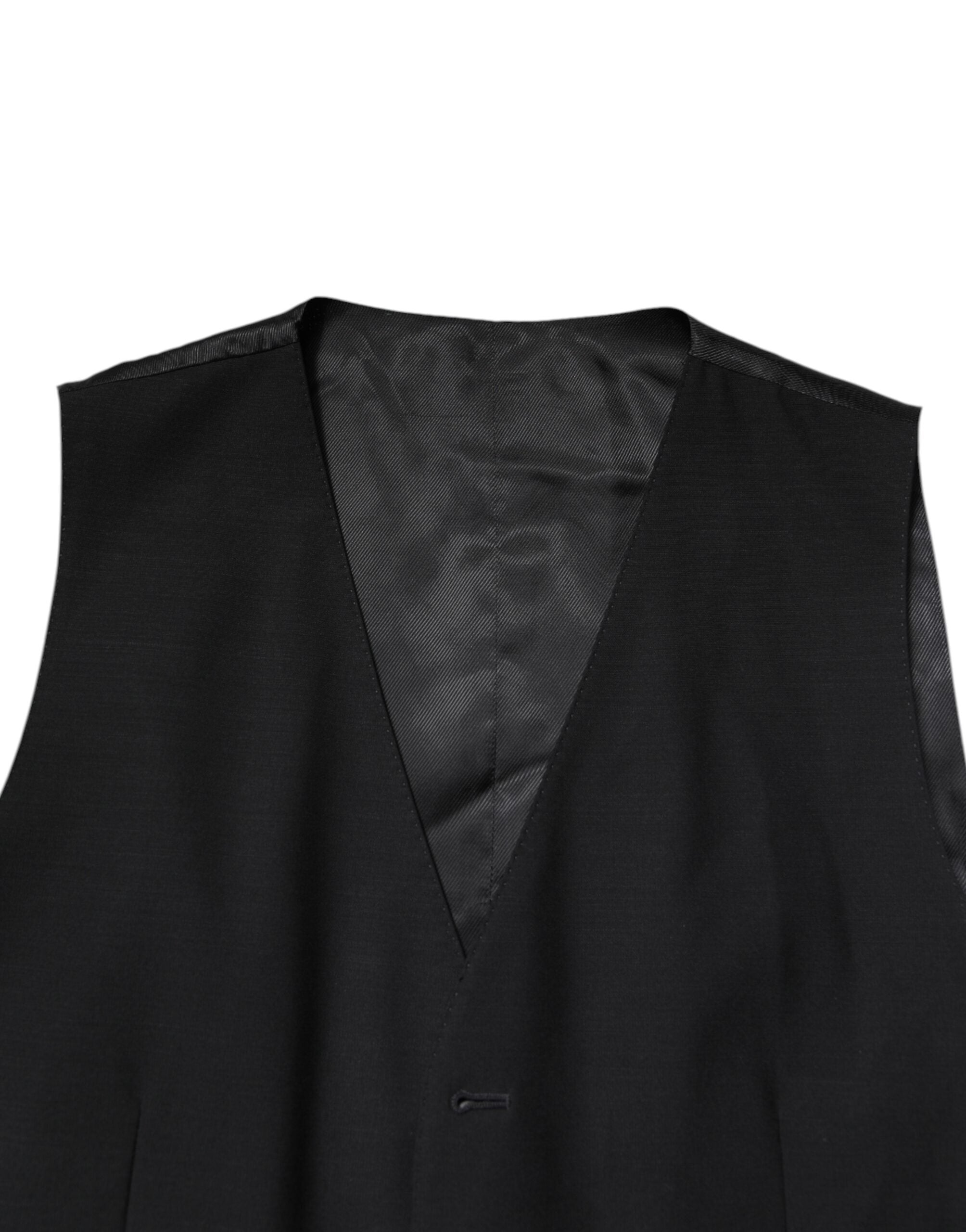 Black Single Breasted Formal 3 Piece Suit