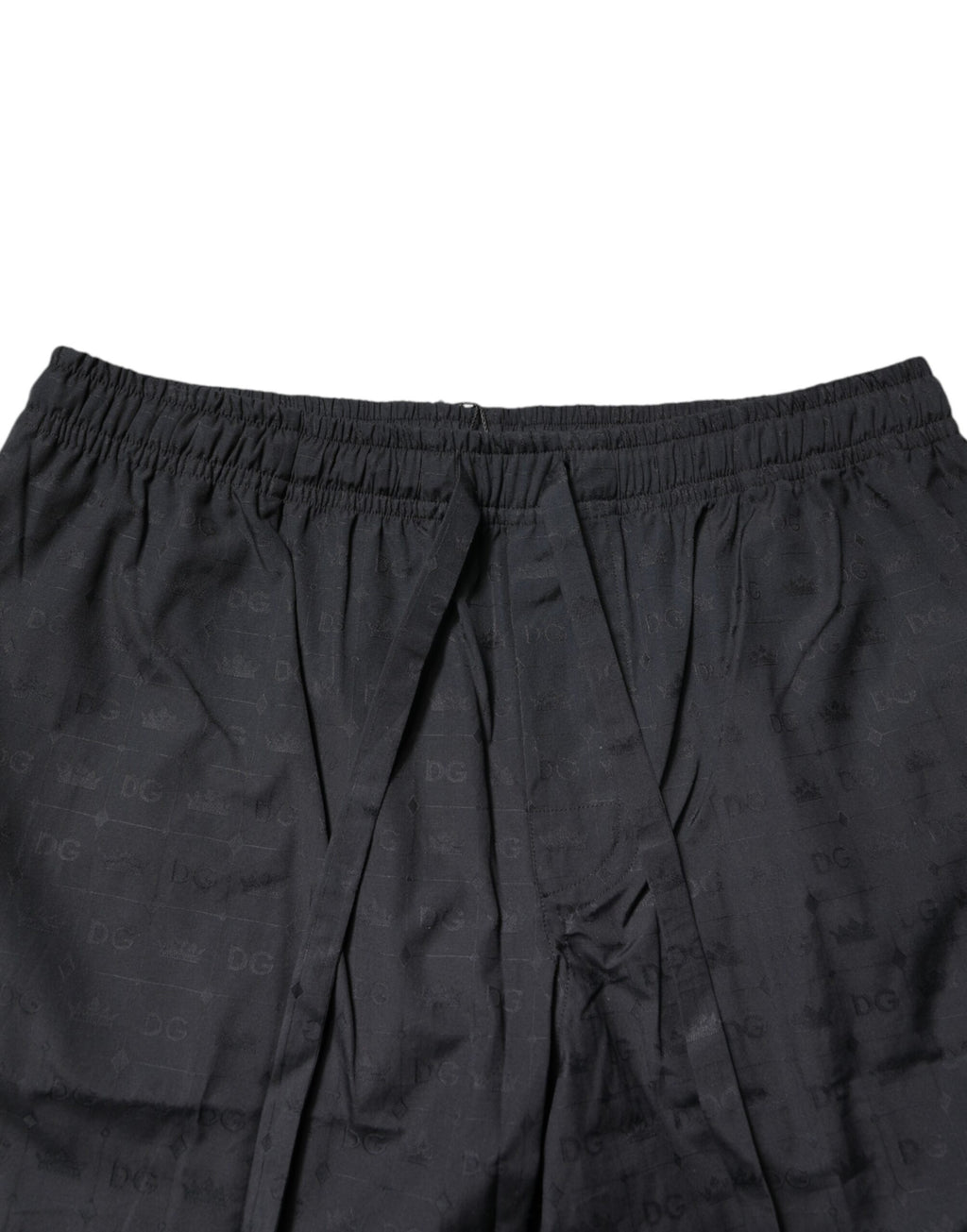 Black Cotton Men Pajama Set Sleepwear