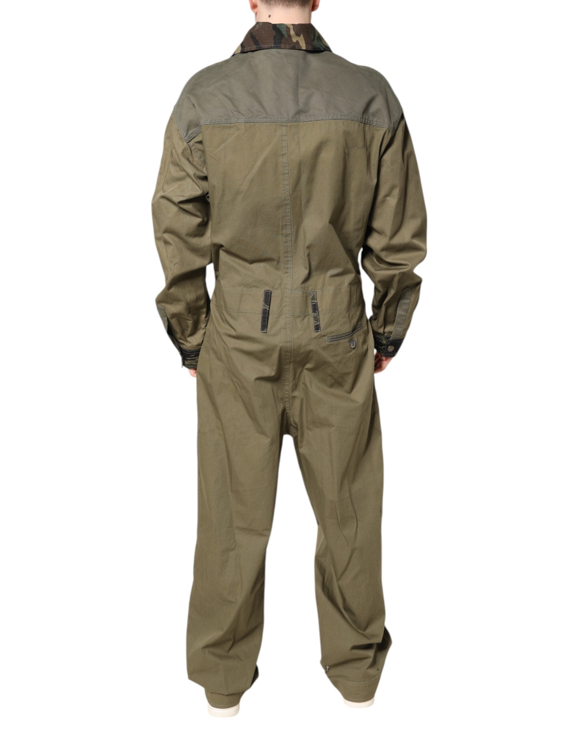 Brown Cotton Stretch Shirt Pants Casual Set