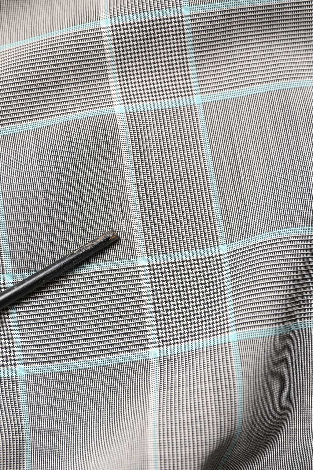 Multicolor Plaid Full Zip Windbreaker Jacket