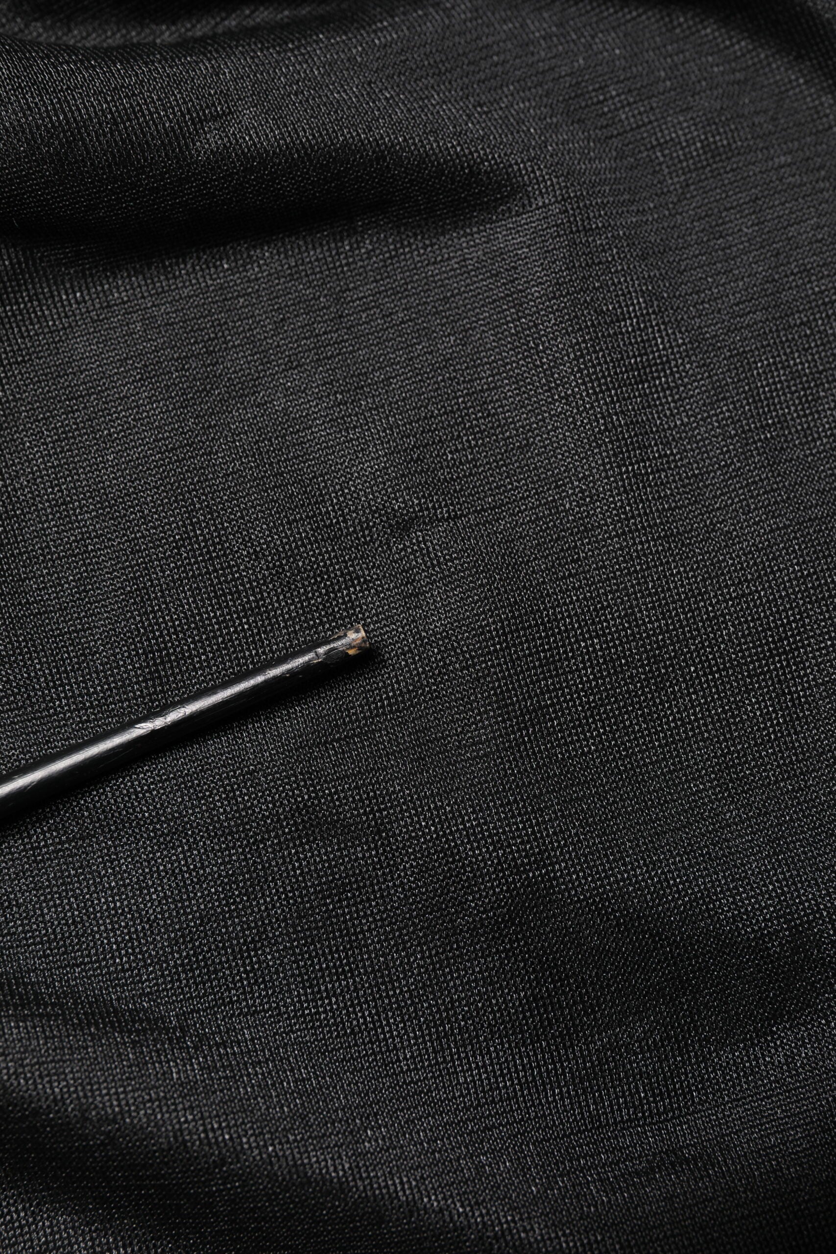 Black Logo Knitted Crewneck Pullover Sweater