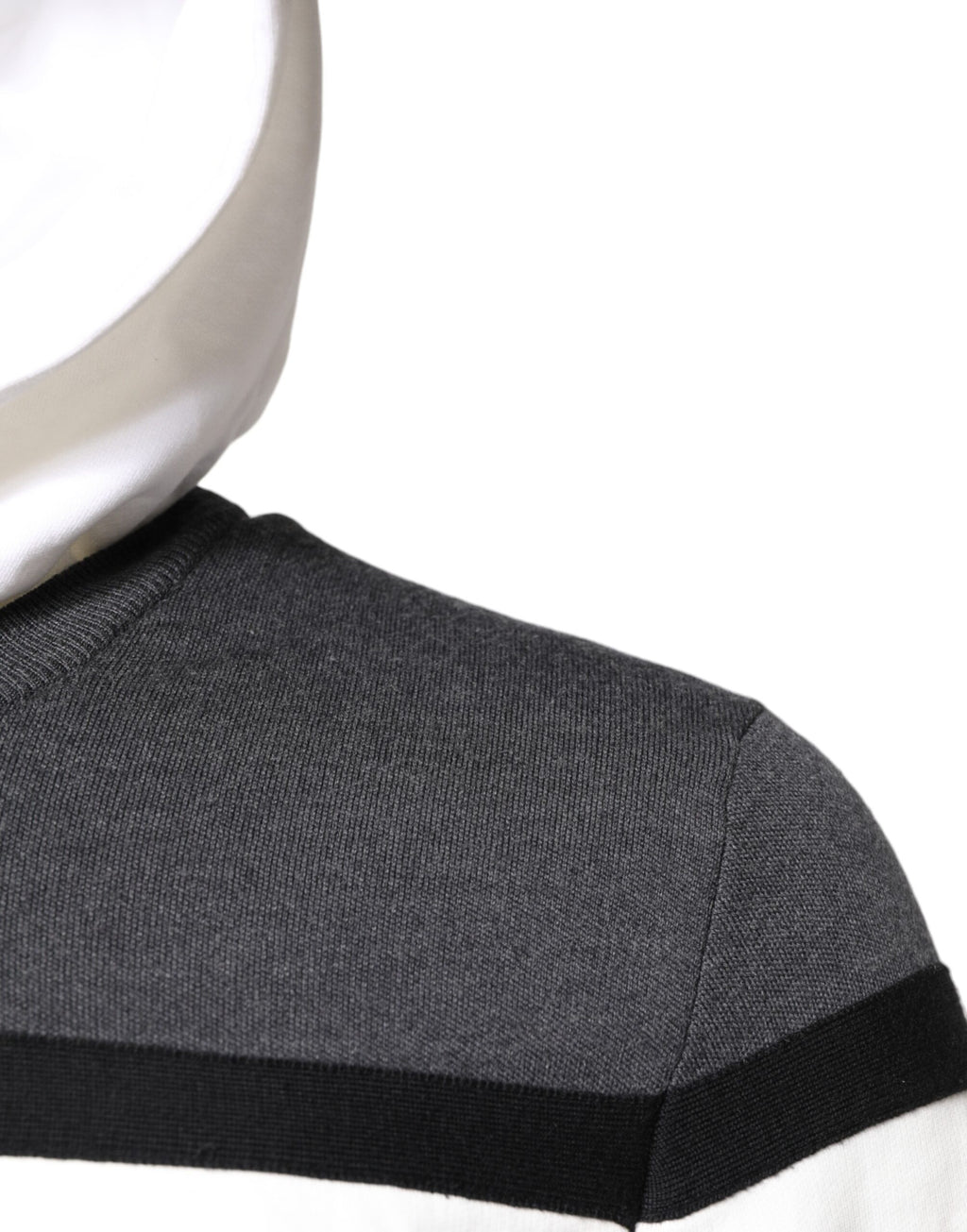 Multicolor Logo Pullover Hooded Sweater