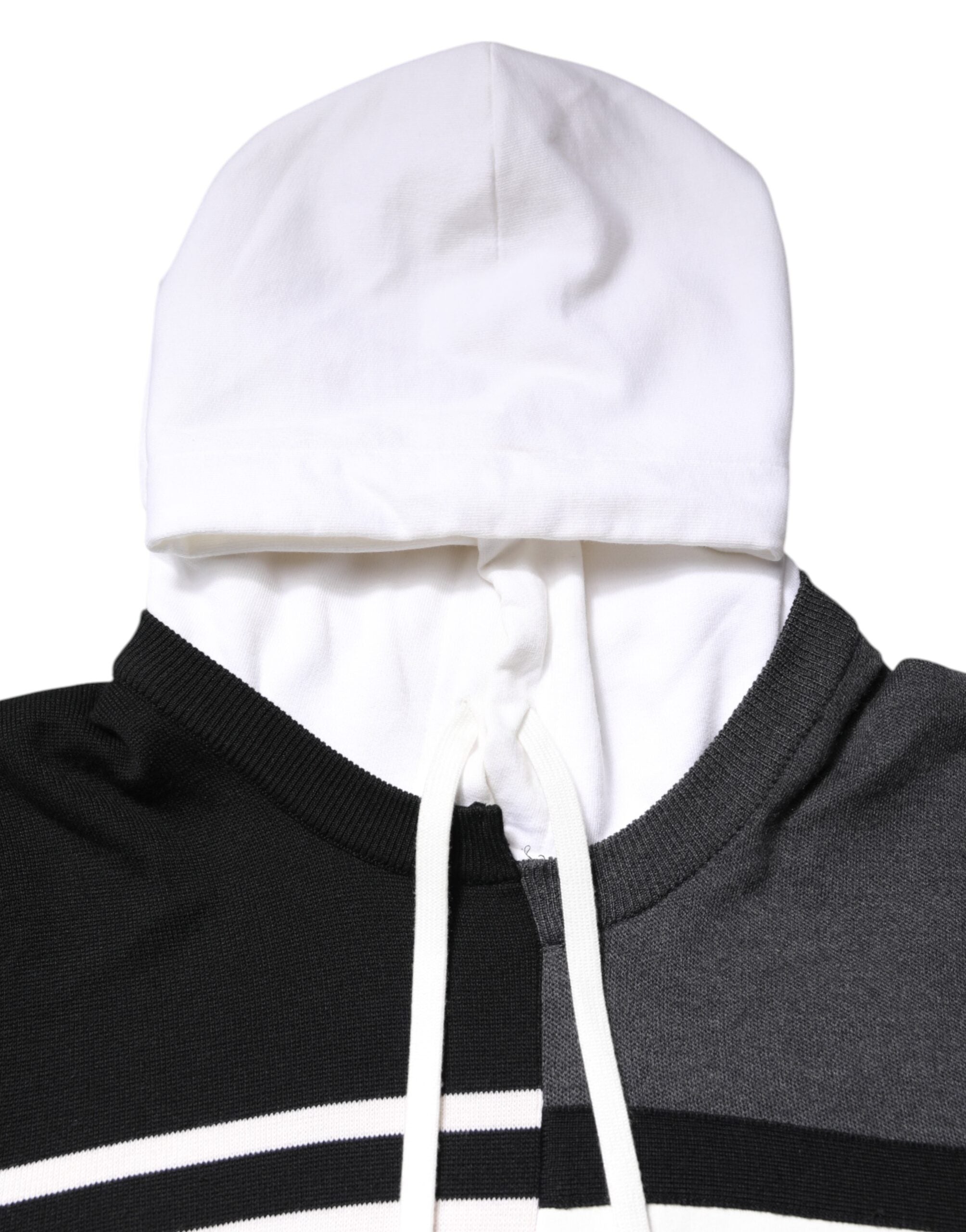 Multicolor Logo Pullover Hooded Sweater