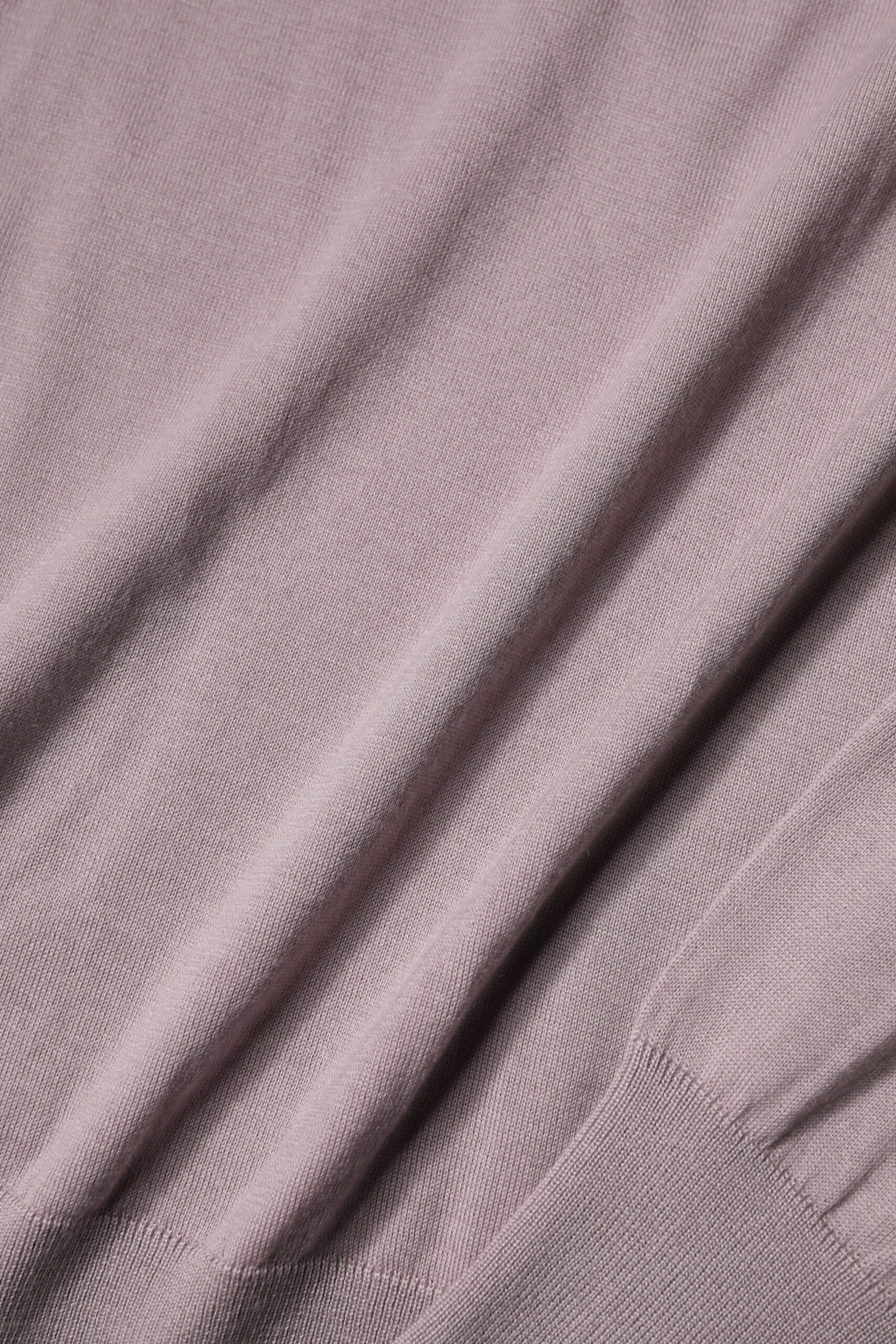 Brown Cashmere Knitted Men Pullover Sweater