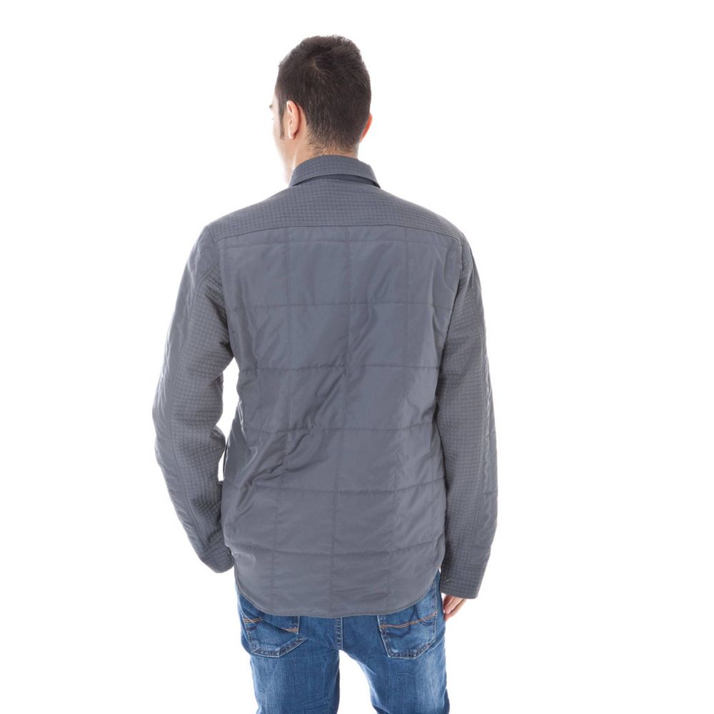 Calvin Klein Gray Polyester Men Jacket