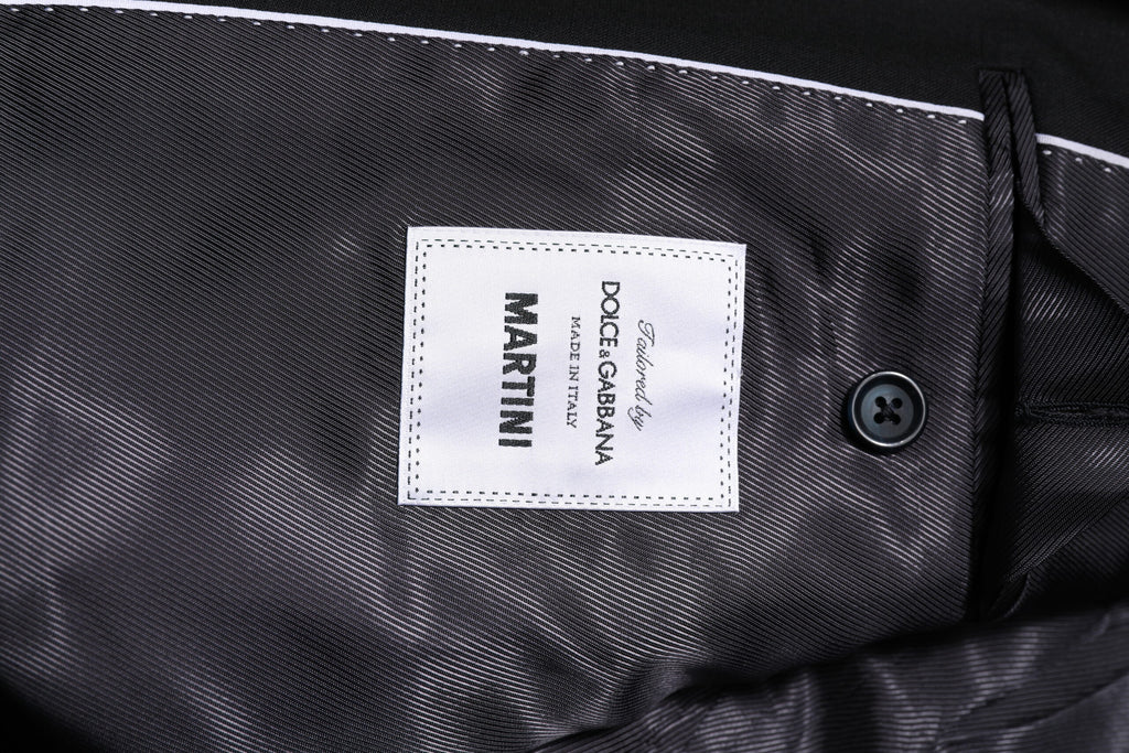 Dark Blue MARTINI Wool Blazer Coat Jacket