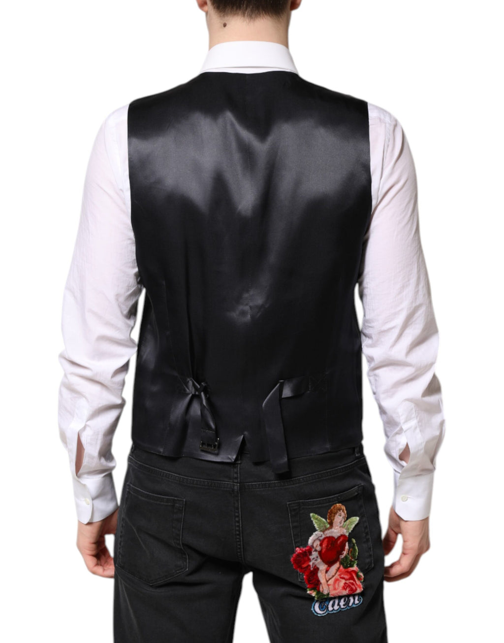 Dark Blue MARTINI Wool Suit 2 Piece Jacket