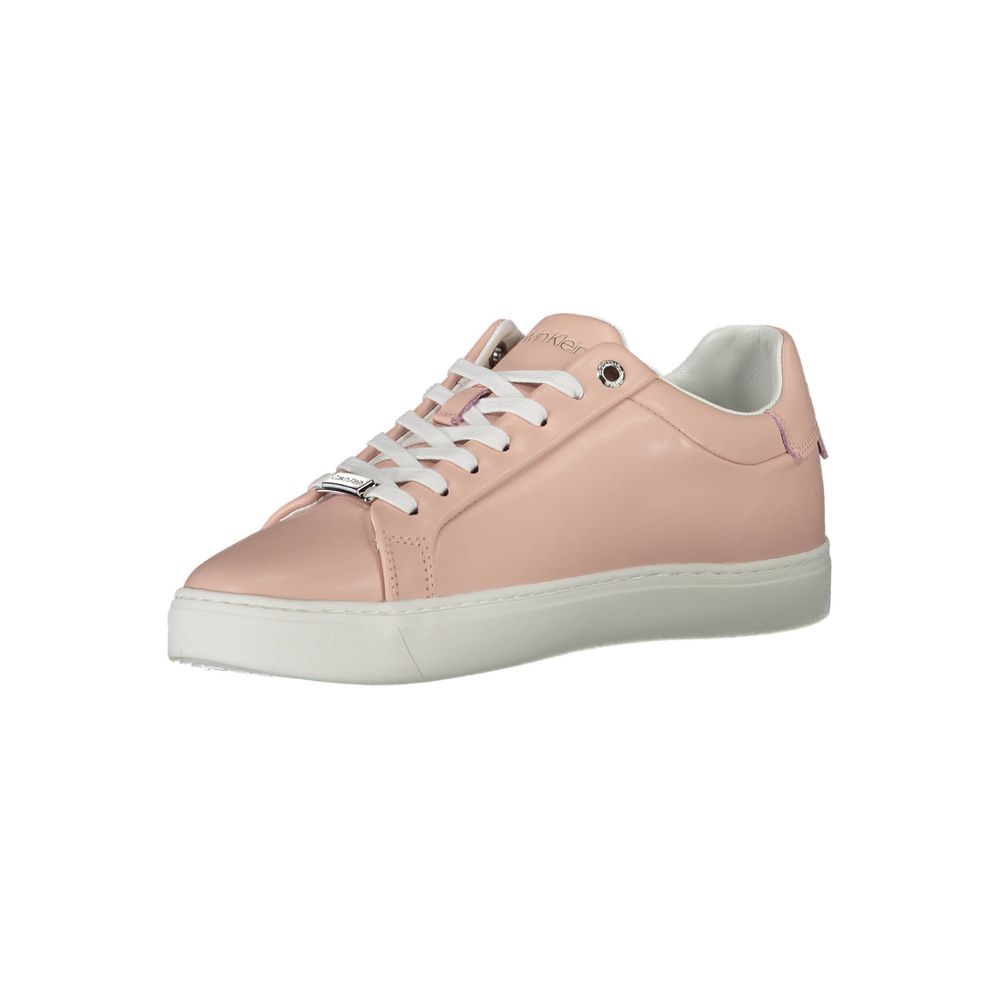 Calvin Klein Pink Polyester Women Sneaker