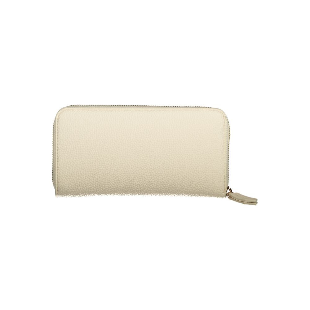 Beige Polyethylene Wallet